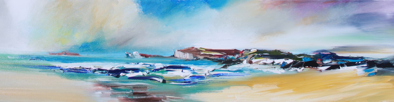 'Changeable weather to sea' by artist Rosanne Barr